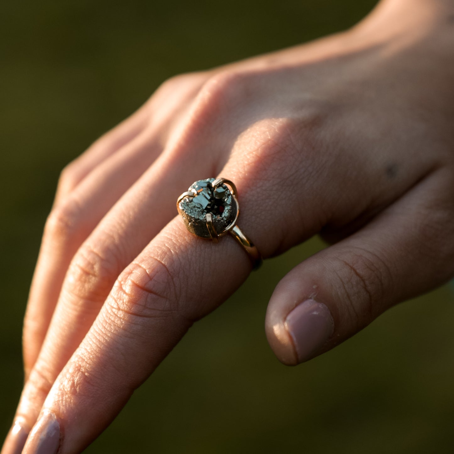 Pyrit Ring