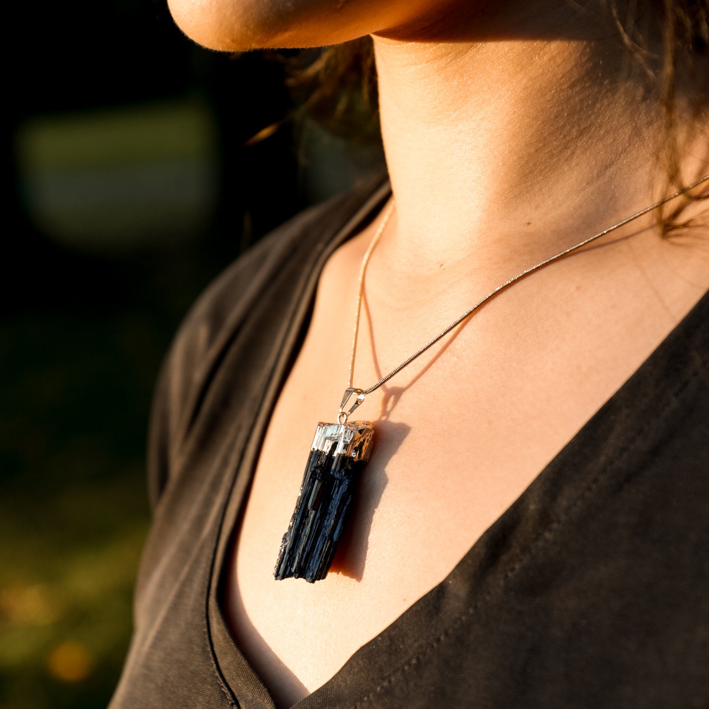 Black Tourmaline Necklace