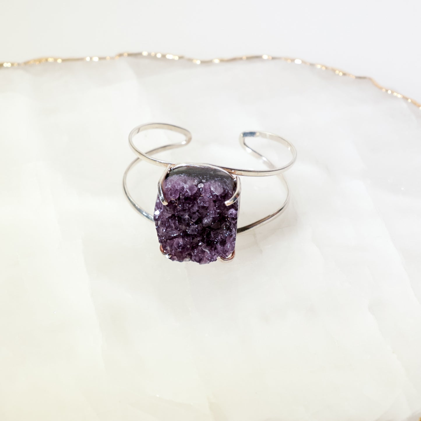 Amethyst Bogen Armband