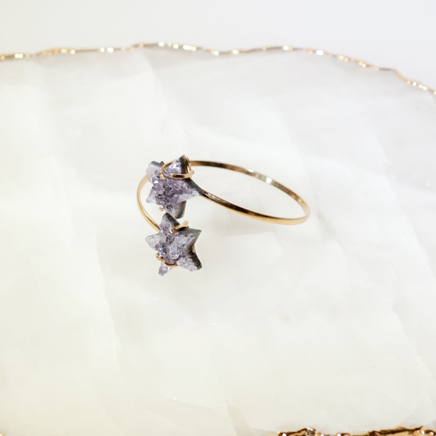 Amethyst double Bracelet