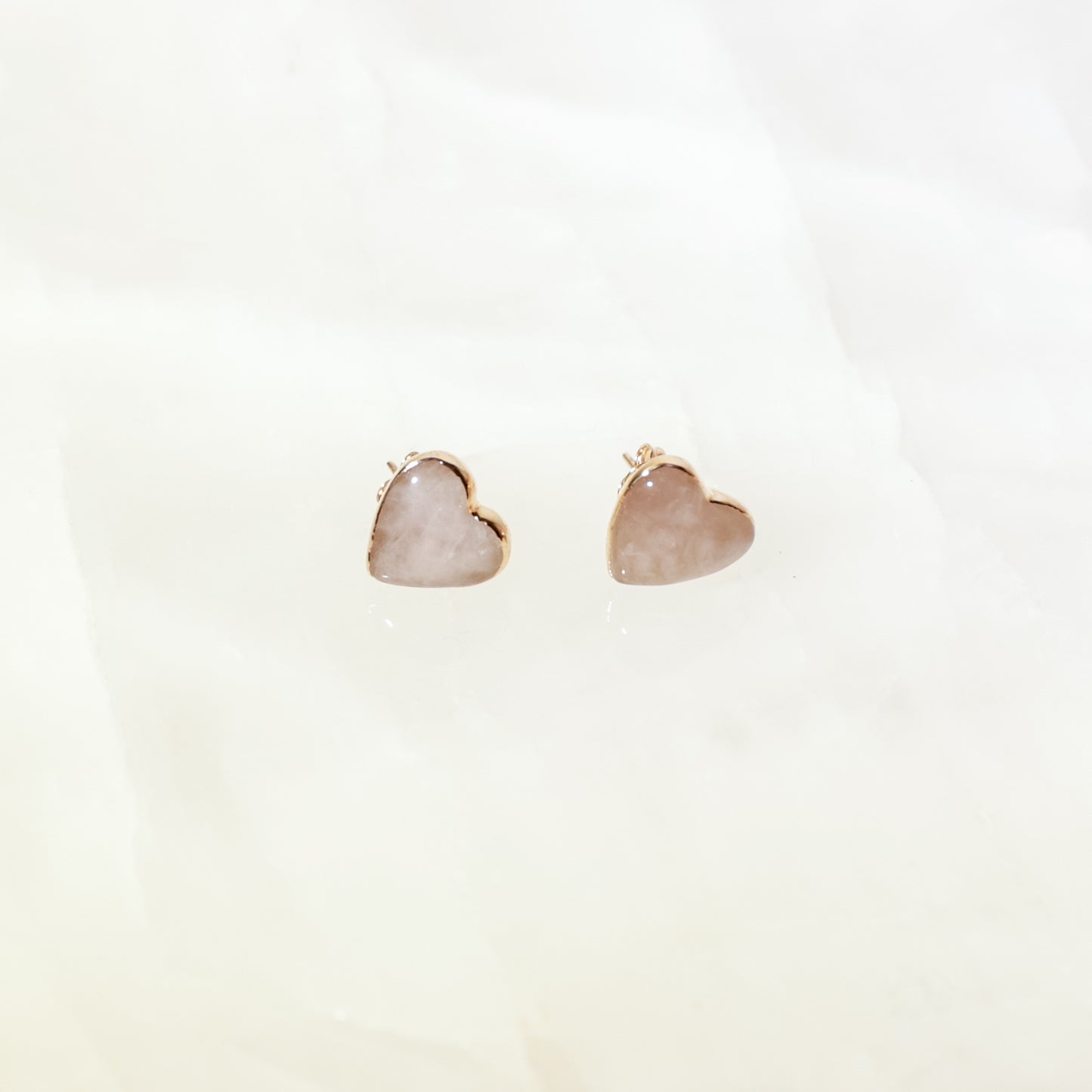 Rose Quartz Earrings