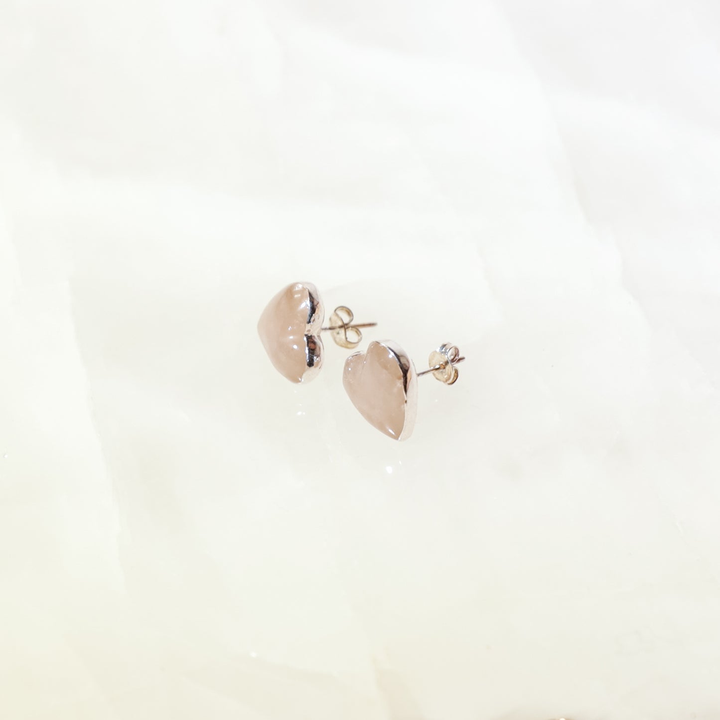 Rose Quartz Earrings