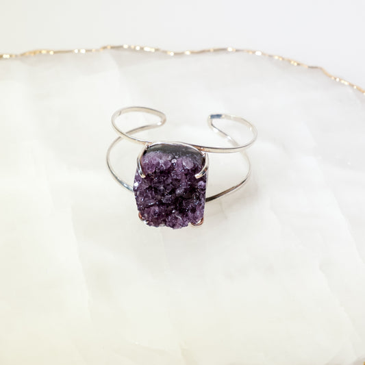 Amethyst Bow Bracelet