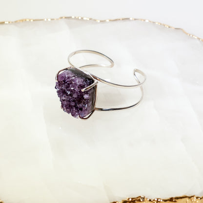 Amethyst Bow Bracelet