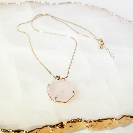 Rose Quartz Necklace
