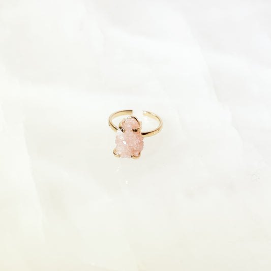 Pink Amethyst Ring