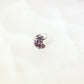 Moon-shaped Amethyst Ring